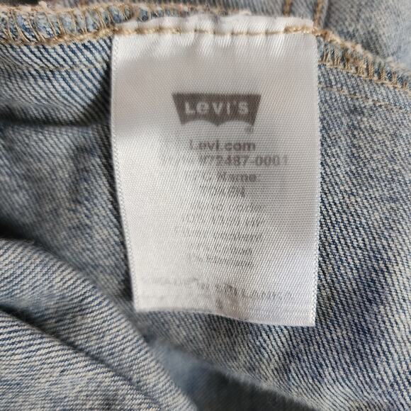 Levi's Women's Denim Jean Embroidered Jacket Size Small - Picture 7 of 7